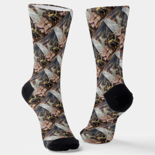 Der Leichnam des hl. Markus wird von Jacopo Tintor Socken