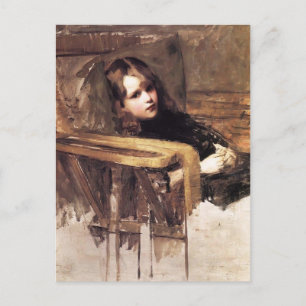 Der leichte Vorsitz von John William Waterhouse Postkarte