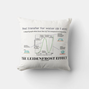Der Leidenfrost-Effekt Chemie Wasser Kissen