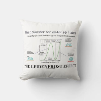 Der Leidenfrost-Effekt Chemie Wasser Kissen
