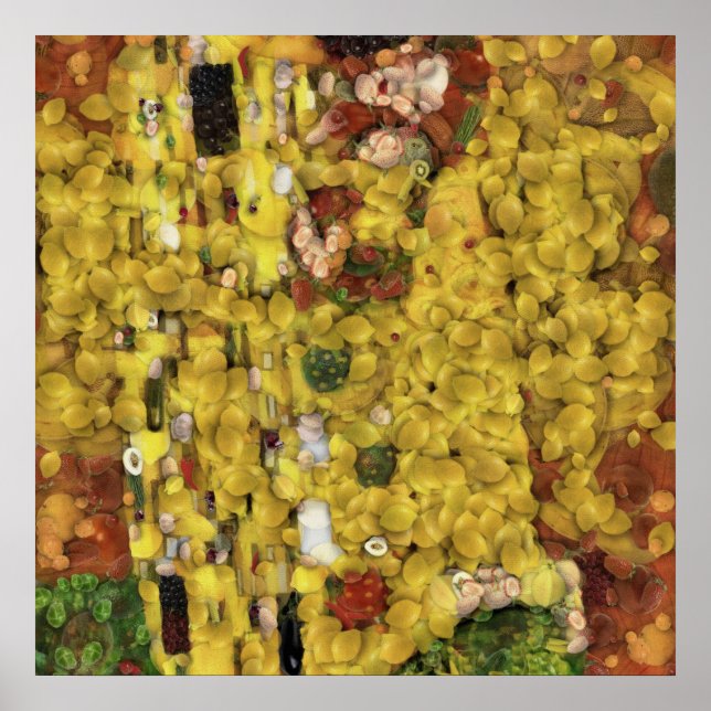 Der Lemon Kiss Gemüseslöffel Kunst Poster (Vorne)