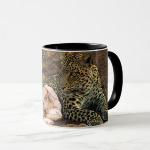 "Der Leopard soll die unten mit dem Kind " Jesaja Tasse