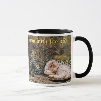 "Der Leopard soll die unten mit dem Kind " Jesaja Tasse
