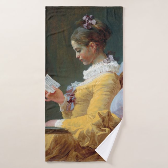 Der Leser, Fragonard Badehandtuch (Badehandtuch)