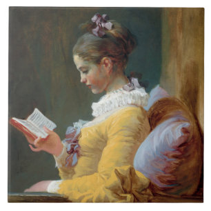 Der Leser, Fragonard Fliese