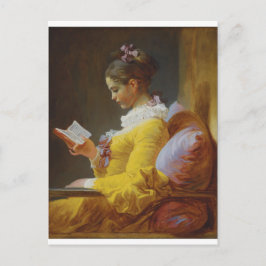 Der Leser von Jean-Honore Fragonard Postkarte