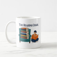 Der Lesesessel Lustiges Buchliebhaber Kaffeetasse