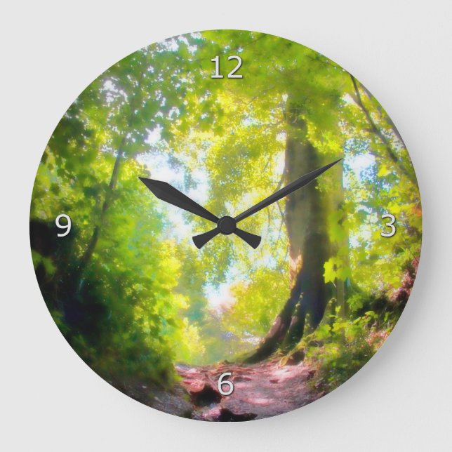 Der letzte Anstieg ist immer der steilste Große Wanduhr (Vorderseite)