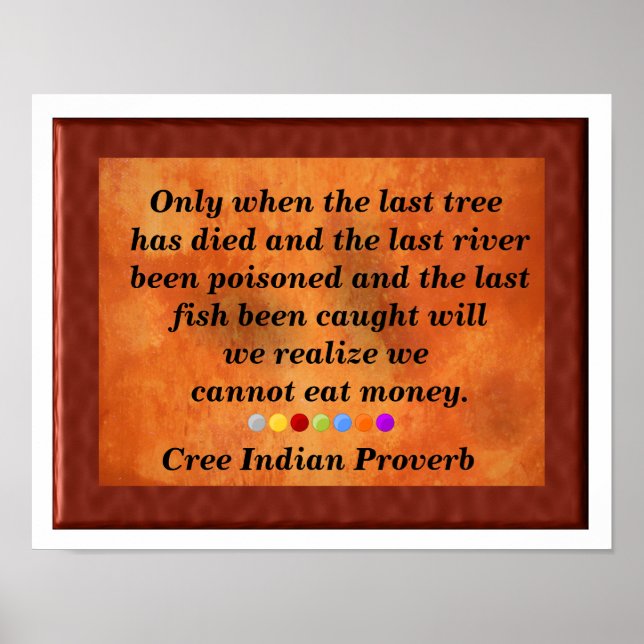 Der letzte Baum Poster (Vorne)