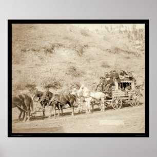 Der letzte Deadwood Coach SD 1890 Poster