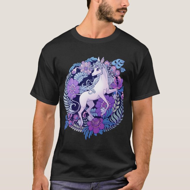 Der letzte Einhorn-Junge T-Shirt (Vorderseite)