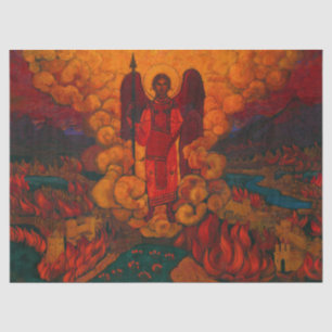 Der letzte Engel von Nicholas Roerich Seidenpapier