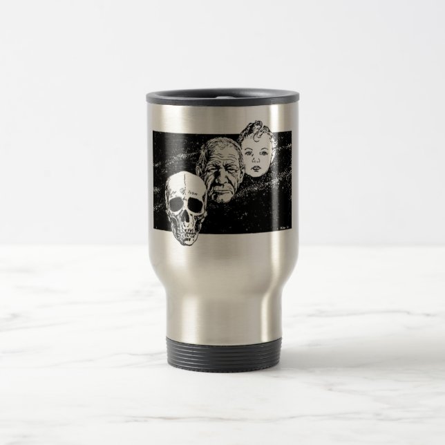 Der letzte Feind von Aluminium-Reisen Reisebecher (Mittel)