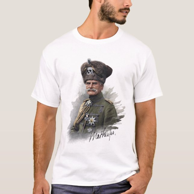 Der letzte Hussar-August von Mackensen T-Shirt (Vorderseite)