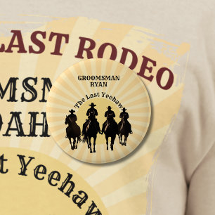 Der letzte Jäger Cowboy Sunset Trauzeuge Bachelor Button