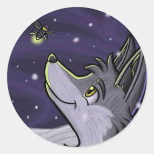 "Der letzte Leuchtkäfer-" Aufkleber