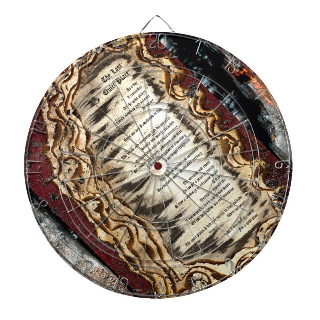 Der letzte ruhige Ort Dartscheibe (vorne)