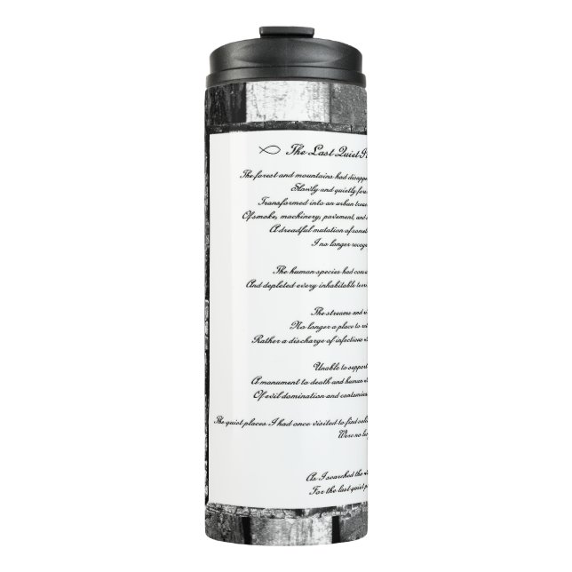 Der letzte ruhige Ort Thermosbecher (Vorderseite)