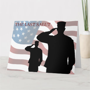 DER LETZTE SALUT KARTE