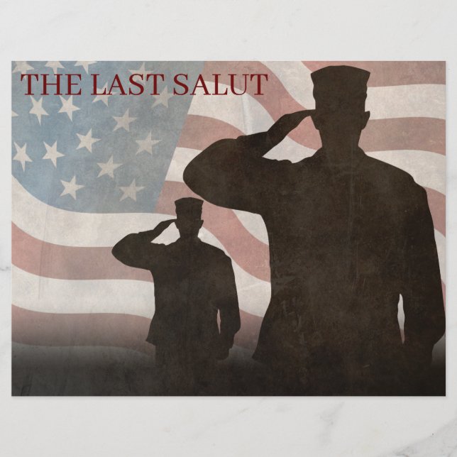 DER LETZTE SALUT VINTAG (Vorderseite)