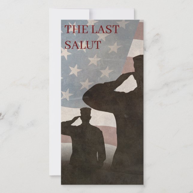 DER LETZTE SALUT VINTAG (Vorderseite)