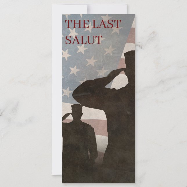 DER LETZTE SALUT VINTAG (Vorderseite)