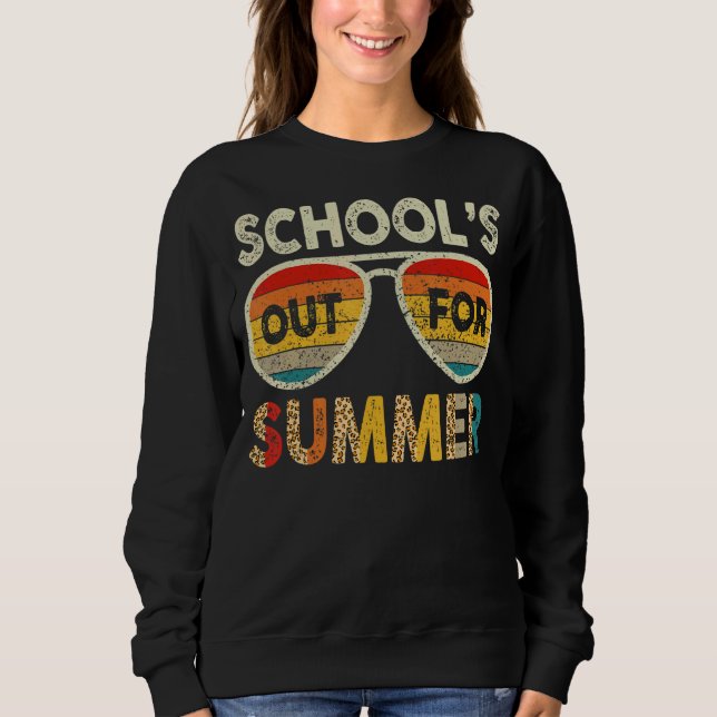 Der letzte Schultag für den Sommer 2010 Sweatshirt (Vorderseite)