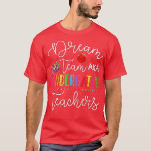 Der letzte Schultag zurück zum Traumteam Kinde T-Shirt