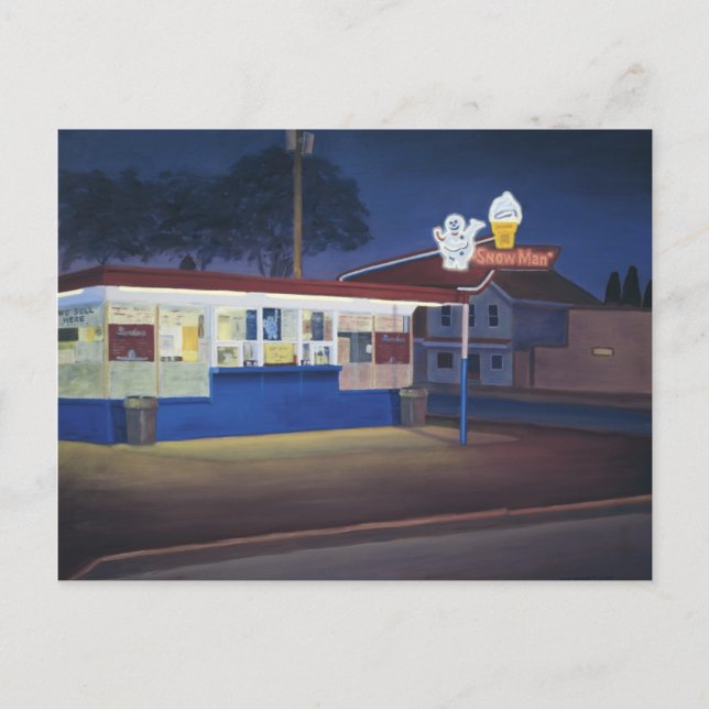 Der letzte Sommertag Postkarte (Vorderseite)