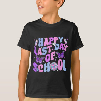Der letzte Tag der Lehrerin Boy Girl Grad Hallo Sc T-Shirt