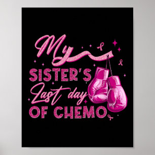 Der letzte Tag des Chemo-Brustkrebs-Surviv meiner  Poster