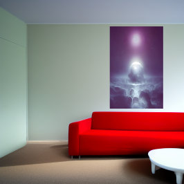 der letzte Tag des Universums | Art der AI Poster