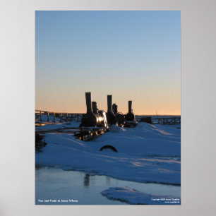 Der letzte Zug zum Schnee, wo Poster