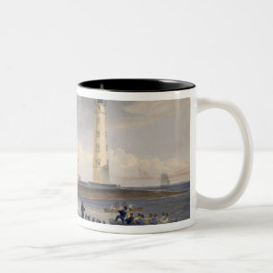 Der Leuchtturm am Kap Chersonese, Platte von ' Zweifarbige Tasse