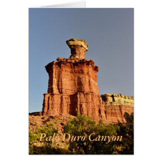 Der Leuchtturm in der Palo Duro-Schlucht