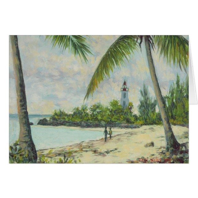 Der Leuchtturm Sansibar 1995 (Vorderseite (Horizontal))