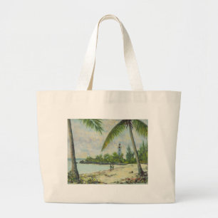 Der Leuchtturm Sansibar 1995 Jumbo Stoffbeutel