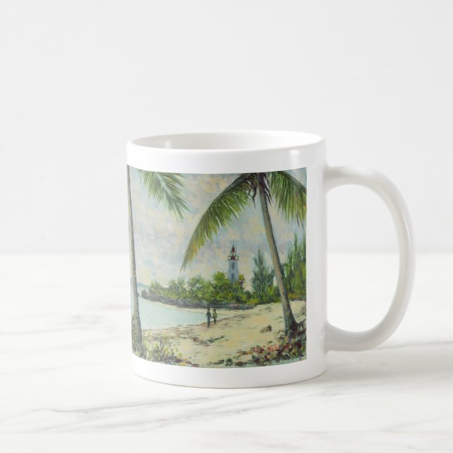 Der Leuchtturm Sansibar 1995 Tasse (Rechts)
