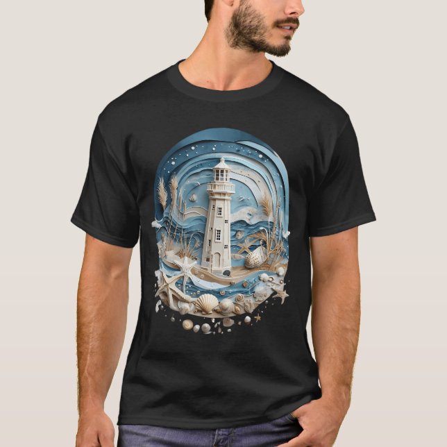 Der Leuchtturm T-Shirt (Vorderseite)