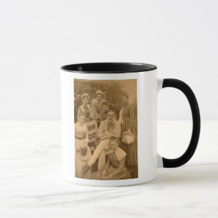 Der Lew Tolstoi Autor mit seiner Familie Tasse