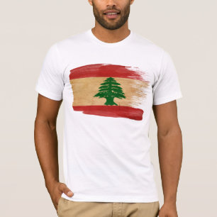 Der Libanon-Flaggen-T - Shirt