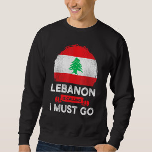 Der Libanon fordert, dass ich das libanesische Erb Sweatshirt