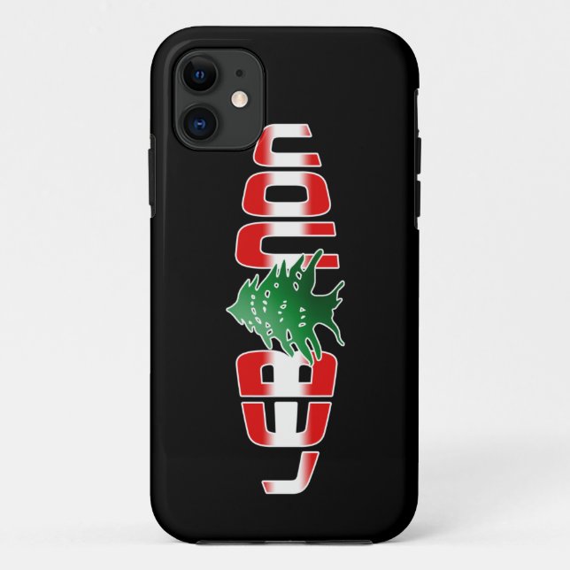 Der Libanon iPhone 5 Abdeckung Case-Mate iPhone Hülle (Rückseite)