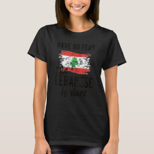 Der Libanon ist hier, wo der Libanon libanesische T-Shirt