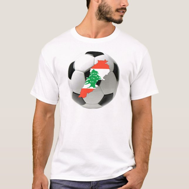 Der Libanon-Nationalmannschaft T-Shirt (Vorderseite)
