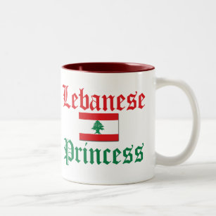 Der Libanon-Prinzessin Zweifarbige Tasse
