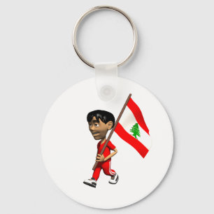 Der Libanon-Schlüsselanhänger Schlüsselanhänger