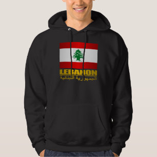 Der Libanon-Stolz-Kleid Hoodie
