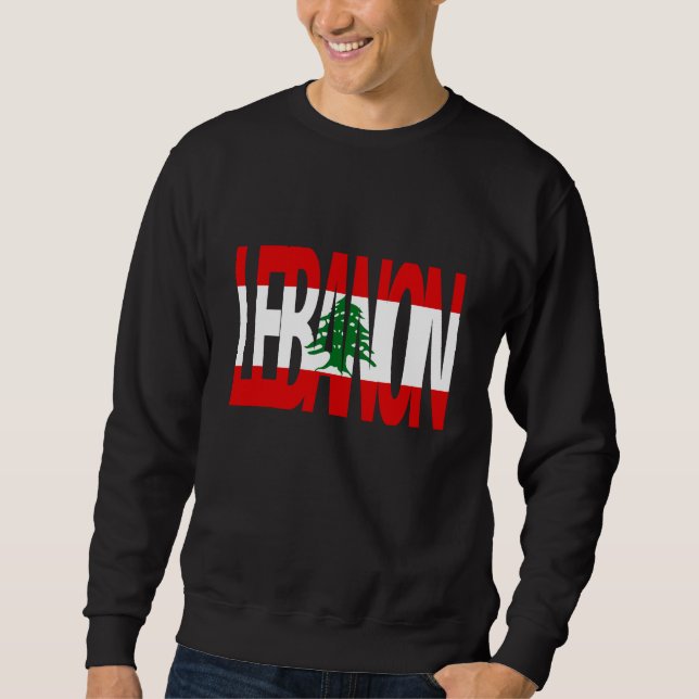 Der LIBANON-Sweatshirt Sweatshirt (Vorderseite)
