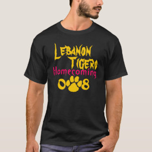 Der Libanon-Tiger Homecoming T - Shirt